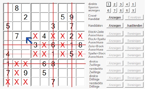 Sudoku l&ouml;sen